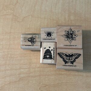 Stampin' Up! Bee and Beehive Wooden Stamp Set